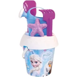 ADRIATIC Disney Frozen Sandeimergarnitur 6-teiliges Set Sandspielzeug Sandeimergarnitur