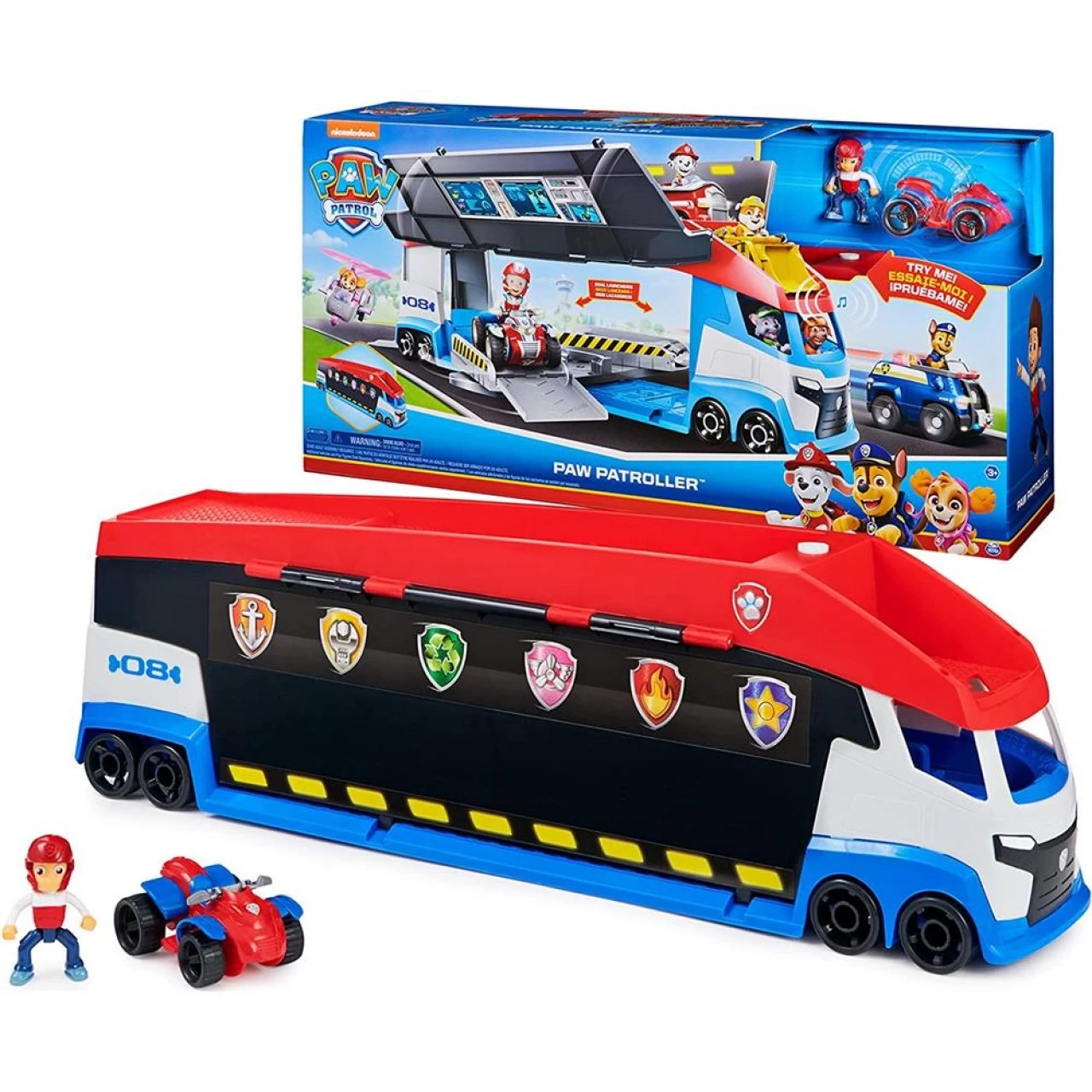 Amigo Paw Patrol Teamfahrzeug Paw Patroller 2.0 Truck Mit Ryder Spielfigur Quad Fahrzeug 1 Amigo Paw Patrol Teamfahrzeug Paw Patroller 2.0 Truck Mit Ryder Spielfigur Quad Fahrzeug