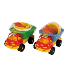 Androni 6041 - Lkw Kipper 35 Cm, Gefüllt Mit Eimergarnitur 1 Stk. 35 Cm Lang NEU