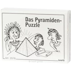 Das Pyramiden-Puzzle Aus Holz Natur Geschicklichkeitsspiel