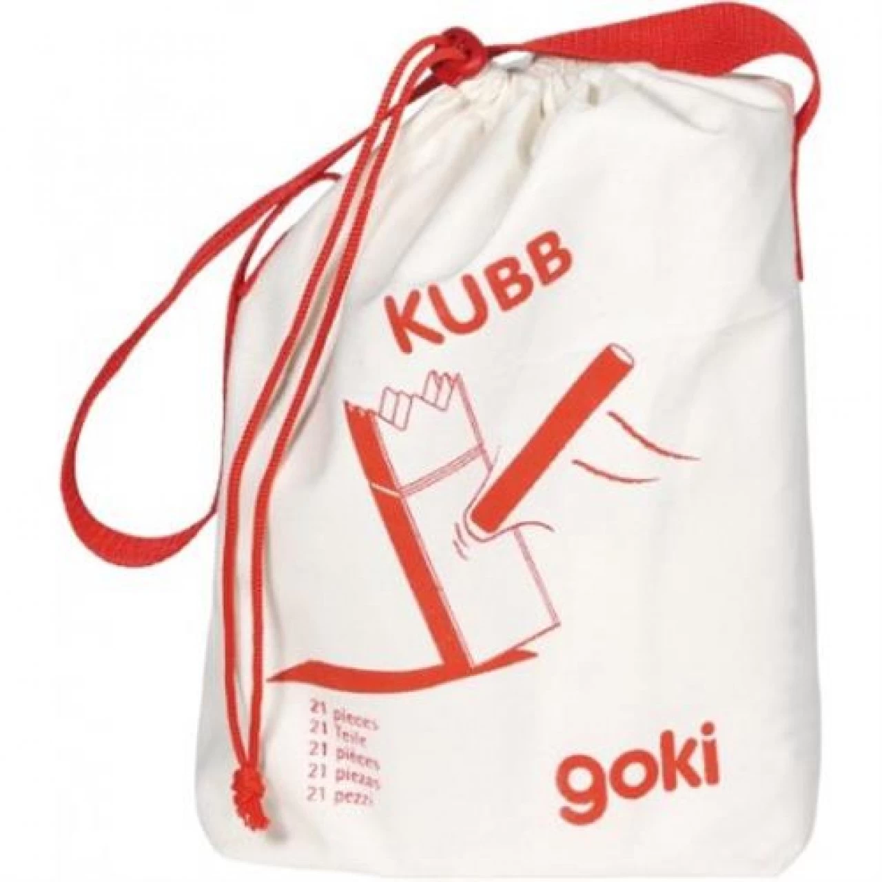 Goki Kubb Wikingerspiel 25cm Holz Wikinger Spiel Wurfspiel Tasche Rasen Schach 3 Goki Kubb Wikingerspiel 25cm Holz Wikinger Spiel Wurfspiel Tasche Rasen Schach – Bild 3