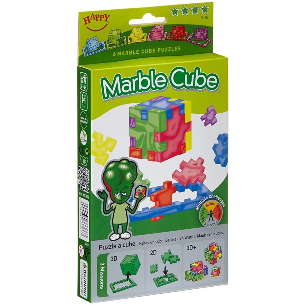 Happy Cube Marble Cube 3D-Puzzle Puzzlewürfel Geduldspiel Für Kinder Ab 9 Jahre 1 Happy Cube Marble Cube 3D-Puzzle Puzzlewürfel Geduldspiel Für Kinder Ab 9 Jahre
