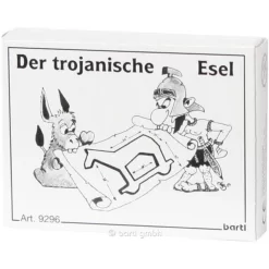 Bartl Puzzle Der Trojanische Esel Holz Natur 14 Teile NEU