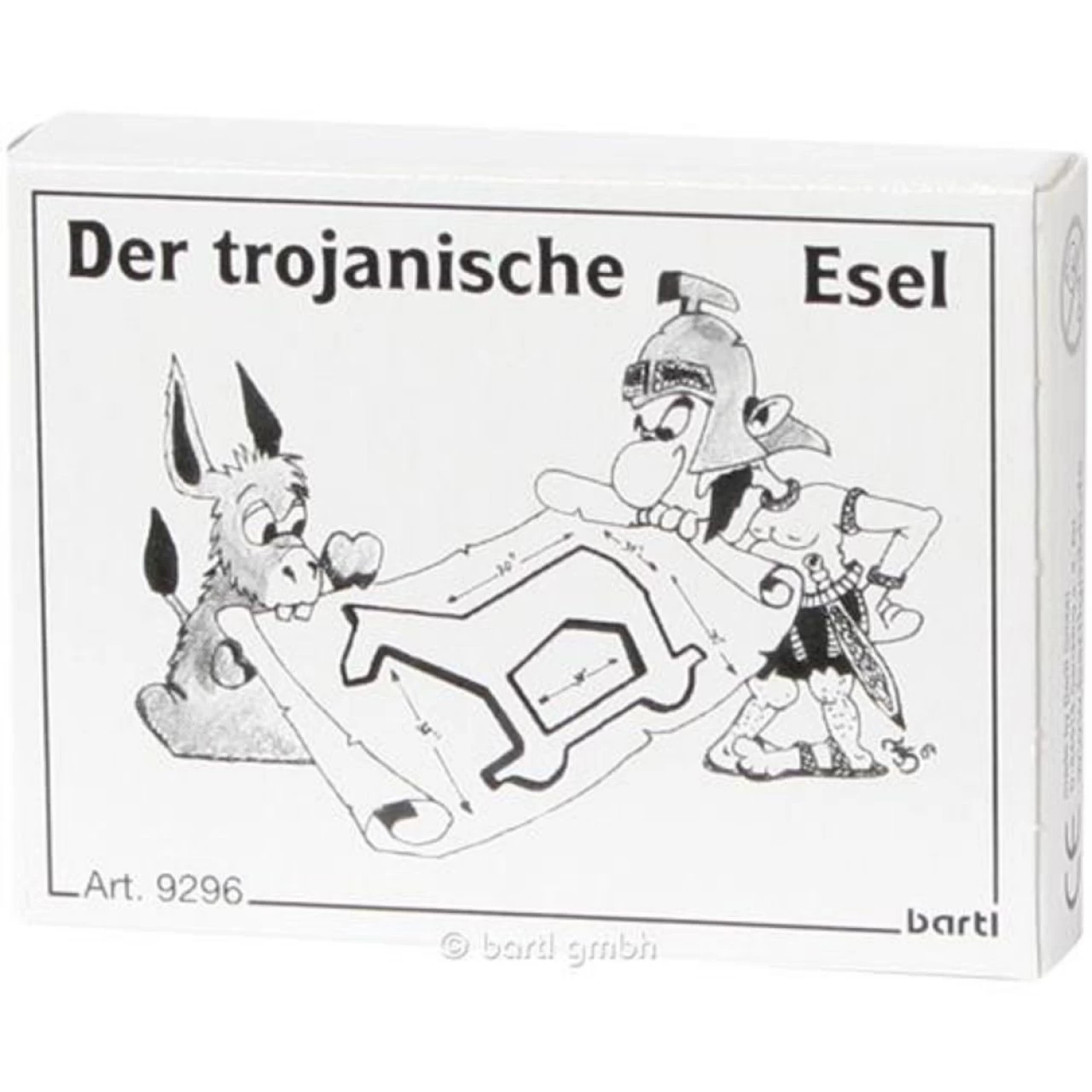 Bartl Puzzle Der Trojanische Esel Holz Natur 14 Teile NEU 1 Bartl Puzzle Der Trojanische Esel Holz Natur 14 Teile NEU