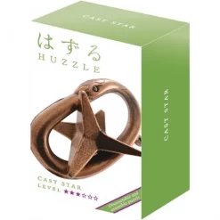 Huzzle Cast Star Level 3 Metallpuzzle