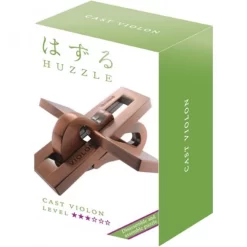 Huzzle Metallpuzzle Cast Violon Level Schwierigkeitsgrad 3 Geschenkset