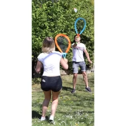 Alldoro 60050 - XXL Softball Spiel Set Mit Ball, Federball Und 2 Schläger Ca. 75 Cm, Outdoor Federballspiel, Riesen Tennisschläger, Jumbo Tennis Softballspiel, Für Kinder Ab 5 Jahre & Erwachsene -Spielzeug Geschäft xbar 111682 5 1280x1280