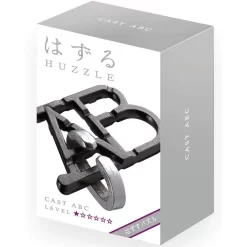 Huzzle Cast ABC Level 1 Metallpuzzle Knobelspiel Geduldsspiel Schwierigkeitsgrad: Einfach