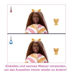 Mattel Barbie Cutie Reveal Puppe Mit Kätzchen-Plüschkostüm Modepuppe Spielpuppe 8 Mattel Barbie Cutie Reveal Puppe Mit Kätzchen-Plüschkostüm Modepuppe Spielpuppe -Spielzeug Geschäft xbar hhg20 2 1280x1280