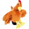 Beleduc Handpuppe Huhn Handfigur Puppentheater Plüschtier Stofftier Rollenspiel