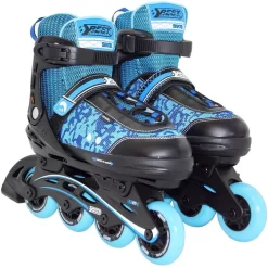 Best Sporting Inline Skates Für Kinder Jungen Inliner In Breite Und Länge Verstellbar Größe 29-34 Blau Rollschuhe