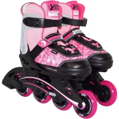 Best Sporting Inliner Für Kinder Pink Größe 29-34 Verstellbar Inline Skates Rollerskates