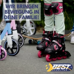 Best Sporting Inliner Für Kinder Pink Größe 29-34 Verstellbar Inline Skates Rollerskates 5 Best Sporting Inliner Für Kinder Pink Größe 29-34 Verstellbar Inline Skates Rollerskates -Spielzeug Geschäft xbes 10129829 2 1280x1280