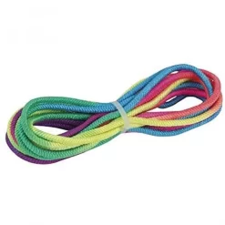 Best Sporting Gummitwist Hüpfgummi Regenbogenfarbig, 500 Cm