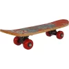 Best Sporting Skateboard Mini 43 Cm Anfänger Board 7-fach Holz Kinderskateboard Comic-Design