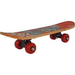 Best Sporting Skateboard Mini 43 Cm Anfänger Board 7-fach Holz Kinderskateboard Comic-Design