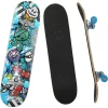 Best Sporting Skateboard Kid Octopus Blue 78,5 Cm Board 7-fach Holz Blau