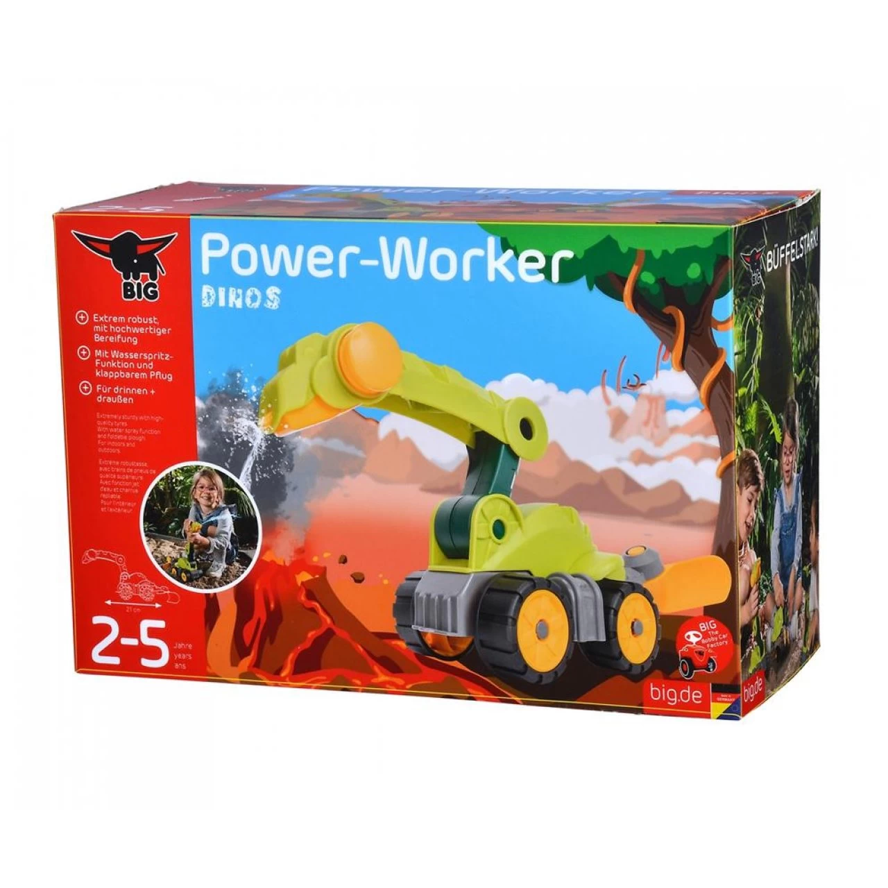 Big Power Worker Minidino Bagger Diplodocus Mit Wasserspritze Spielauo Fahrzeug 4 Big Power Worker Minidino Bagger Diplodocus Mit Wasserspritze Spielauo Fahrzeug – Bild 4