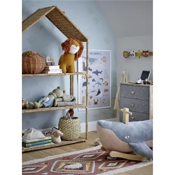 Bloomingville Hilena Stoffhund Mit Tasche Natur Kuscheltier Stofftier Hund Wendetasche -Spielzeug Geschäft xblo 82049409 6 1280x1280