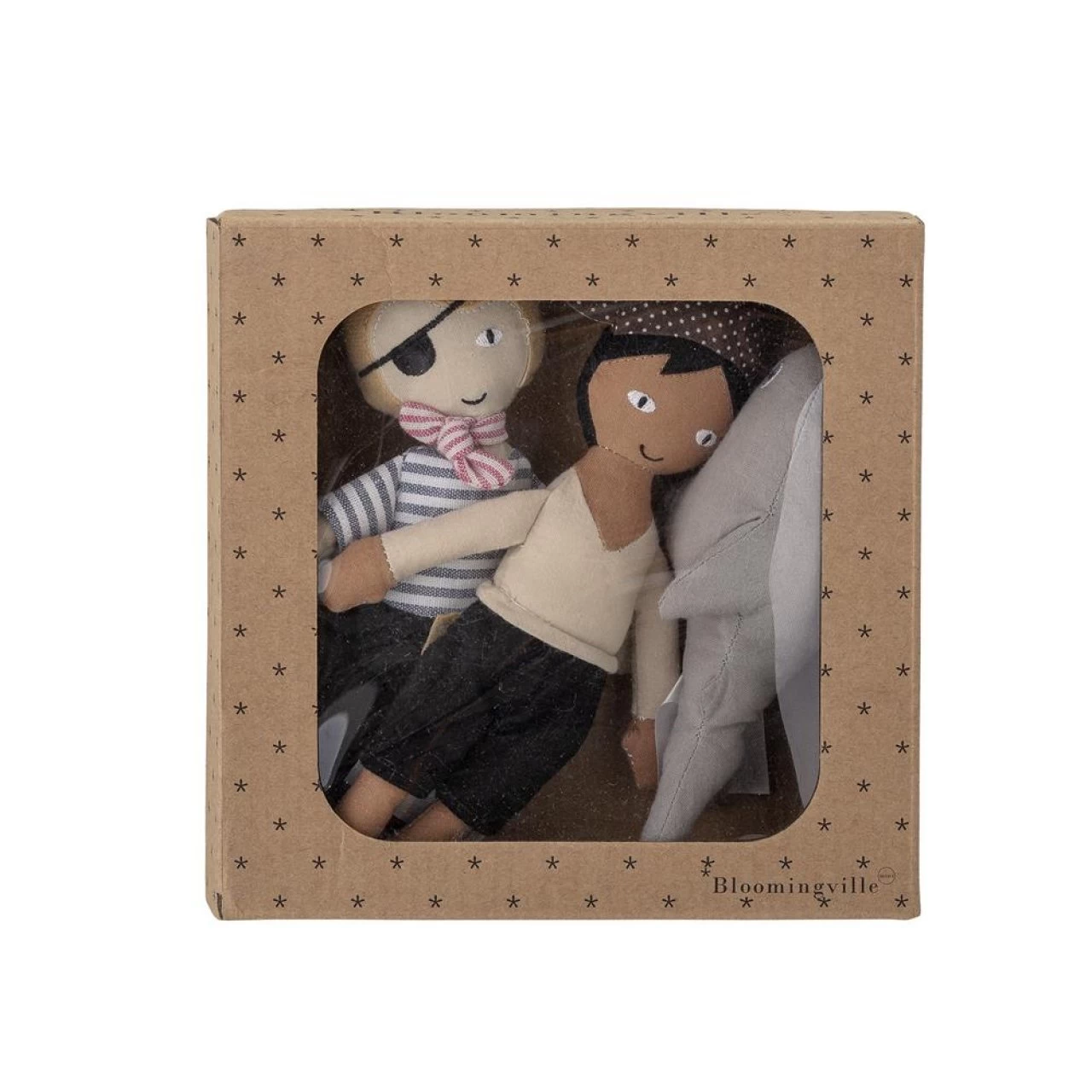 Bloomingville Mio Stoffpuppen Piraten 3er Set Mehrfarbig Baumwolle Spielzeugpuppe Dänisches Design 2 Bloomingville Mio Stoffpuppen Piraten 3er Set Mehrfarbig Baumwolle Spielzeugpuppe Dänisches Design – Bild 2