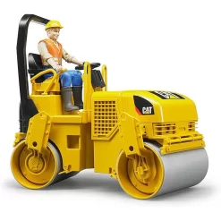Bruder 02433 Cat Tandem-Vibrationswalze 1:16 Gelb Baustellenfahrzeug -Spielzeug Geschäft xbru 02433 2 1280x1280