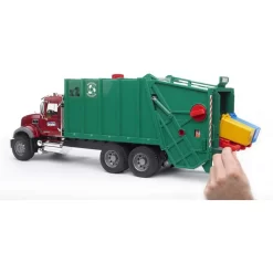 Bruder 02812 - Mack Granite Müll LKW Müllauto Mülltonne -Spielzeug Geschäft xbru 02812 3 1280x1280