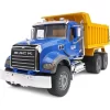 Bruder 02815 MACK TRUCK Granite LKW Mit Kippmulde 1:16 Kipplaster Baustellenfahrzeug
