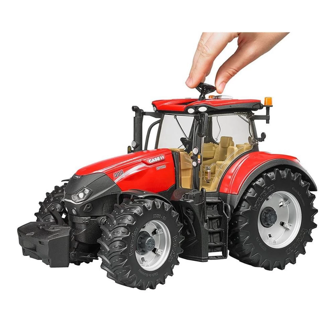 Bruder 03190 - Fahrzeug - Case IH Optum 300 CVX Traktor Rot Landwirtschaft Bauernhof 5 Bruder 03190 - Fahrzeug - Case IH Optum 300 CVX Traktor Rot Landwirtschaft Bauernhof – Bild 5