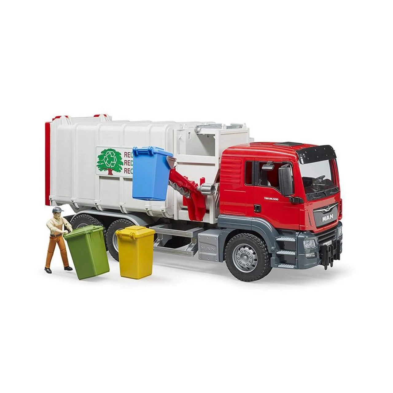 Bruder 3761 - Fahrzeug MAN TGS Seitenlader Müll - Lkw 6 Bruder 3761 - Fahrzeug MAN TGS Seitenlader Müll - Lkw – Bild 6