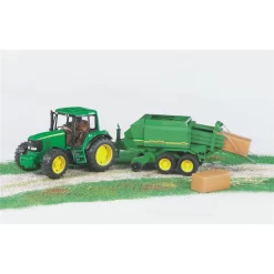 Bruder 02017 John Deere Großballenpresse 1:16 Landwirtschaft Spielzeugauto Anhänger -Spielzeug Geschäft xbru 2017 2 1280x1280