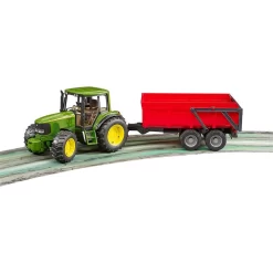 Bruder 02057 - Traktor John Deere 6920 Mit Wannenkippanhänger Anhänger Bauernhof Grün Rot 11 Bruder 02057 - Traktor John Deere 6920 Mit Wannenkippanhänger Anhänger Bauernhof Grün Rot -Spielzeug Geschäft xbru 2057 5 1280x1280
