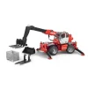 Bruder 02129 Manitou Teleskopstapler MRT 2150 Baufahrzeug