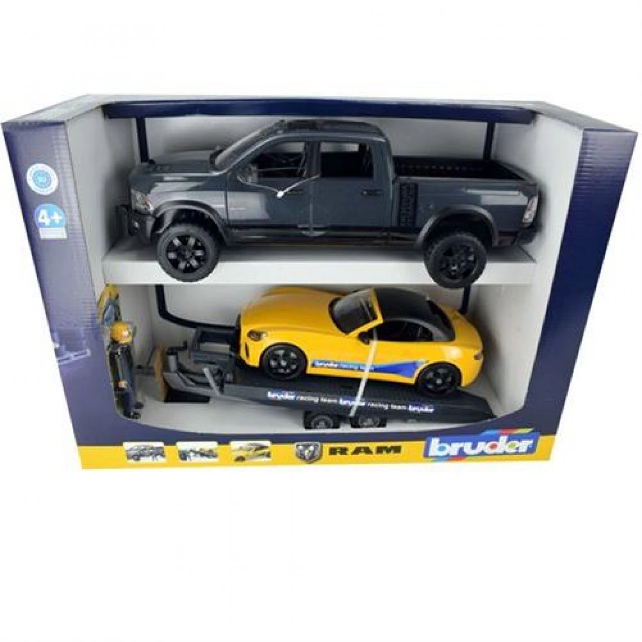 Bruder 2504 RAM 2500 Power Wagon Und Roadster Racing Team 4 Bruder 2504 RAM 2500 Power Wagon Und Roadster Racing Team – Bild 4