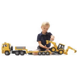 Bruder 02776 - MAN TGA Tieflader Mit JCB 4CX Baggerlader -Spielzeug Geschäft xbru 2776 2 1280x1280