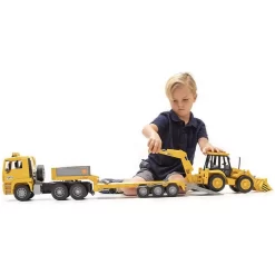 Bruder 02776 - MAN TGA Tieflader Mit JCB 4CX Baggerlader -Spielzeug Geschäft xbru 2776 3 1280x1280