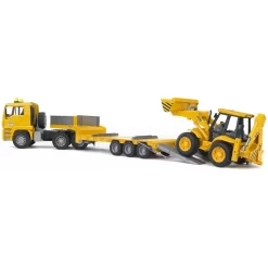Bruder 02776 - MAN TGA Tieflader Mit JCB 4CX Baggerlader -Spielzeug Geschäft xbru 2776 5 1280x1280