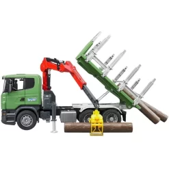 Bruder 03524 Scania R-Serie Holztransport-Lastkraftwagen Mit Ladekran Greifer 3 Baumstämmen 1:16 -Spielzeug Geschäft xbru 3524 2 1280x1280