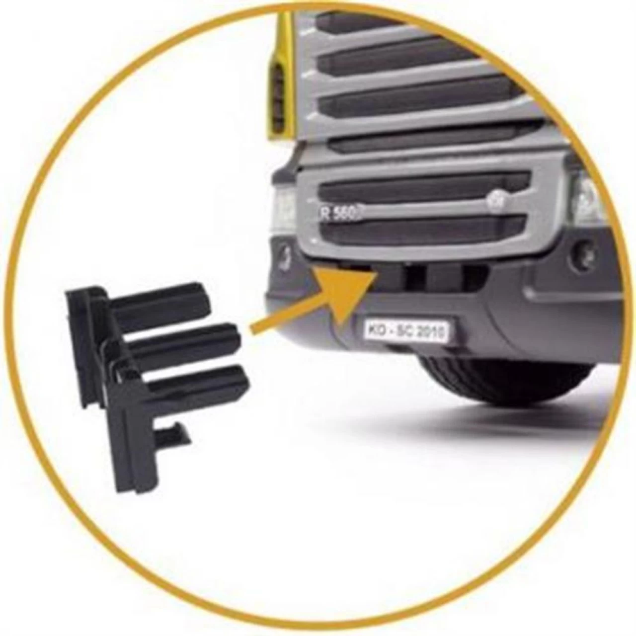 Bruder 03555 - Scania R-Serie LKW Mit Tieflader Und Cat Bulldozer 4 Bruder 03555 - Scania R-Serie LKW Mit Tieflader Und Cat Bulldozer – Bild 4