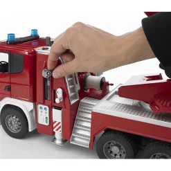 Bruder 03590 Scania R-Serie Feuerwehrleiterwagen Mit Wasserpumpe Und Light & Sound Modul -Spielzeug Geschäft xbru 3590 4 1280x1280