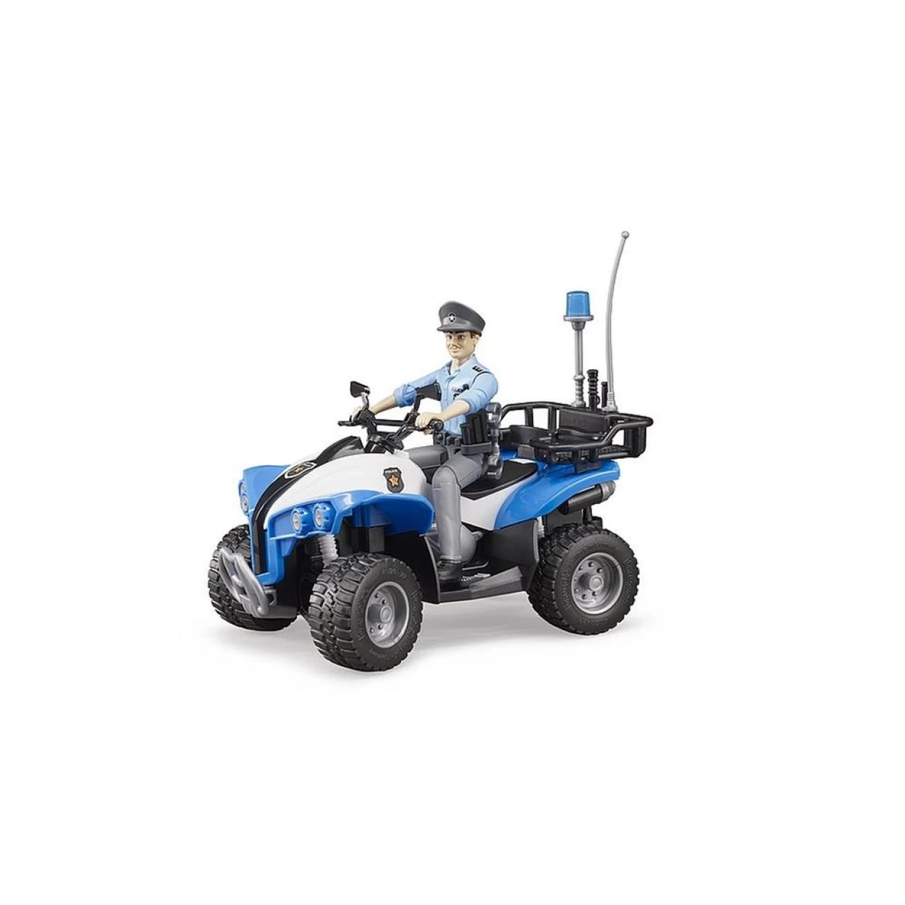 Bruder 63010 Polizei Quad Mit Polizist Und Ausstattung 1:16 1 Bruder 63010 Polizei Quad Mit Polizist Und Ausstattung 1:16