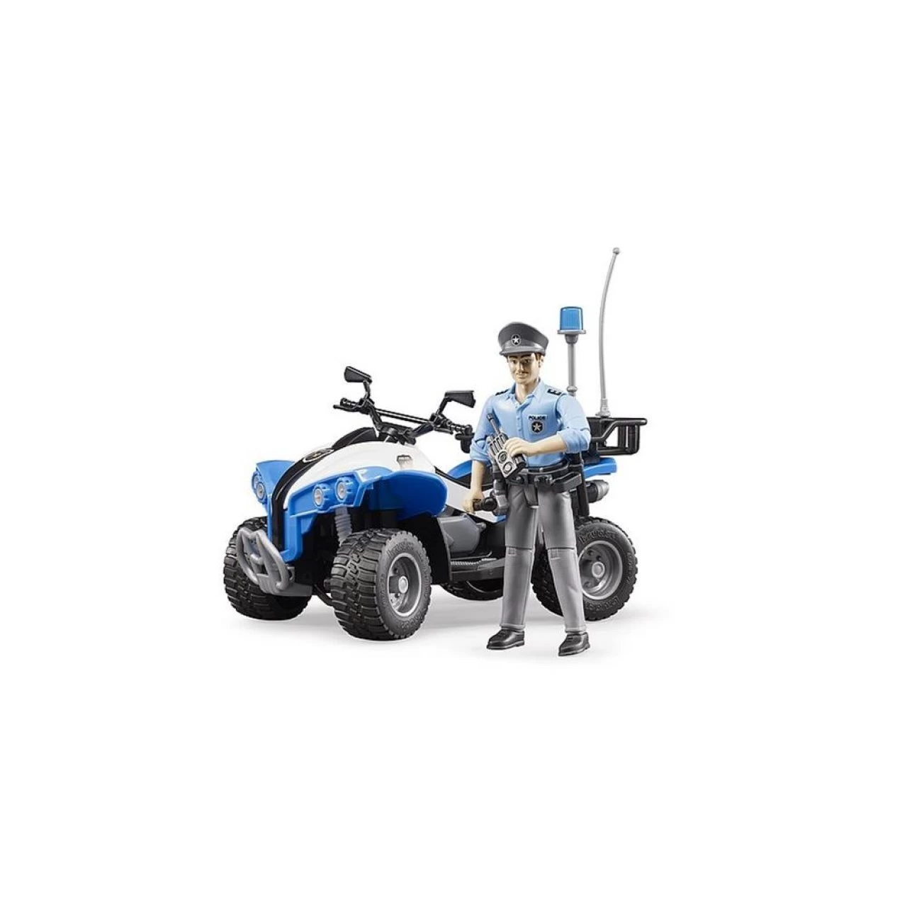 Bruder 63010 Polizei Quad Mit Polizist Und Ausstattung 1:16 2 Bruder 63010 Polizei Quad Mit Polizist Und Ausstattung 1:16 – Bild 2