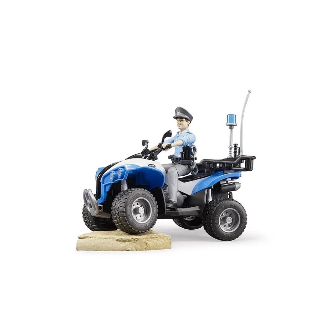 Bruder 63010 Polizei Quad Mit Polizist Und Ausstattung 1:16 4 Bruder 63010 Polizei Quad Mit Polizist Und Ausstattung 1:16 – Bild 4