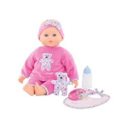 Corolle Lucille Interaktiv 42 Cm Pink Babypuppe Mit Funktion Weichkörperpuppe