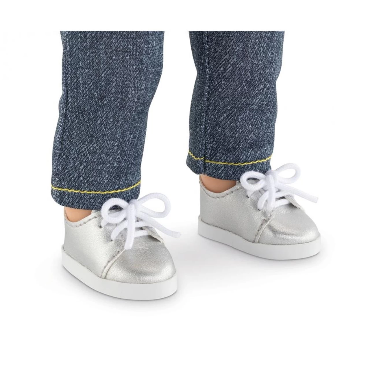 Corolle Puppenkleidung Silberne Schuhe Für 36 Cm Ankleidepuppen 3 Corolle Puppenkleidung Silberne Schuhe Für 36 Cm Ankleidepuppen – Bild 3