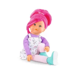 Corolle Rainbow Doll Nephelie 40 Cm Pink Kinderpuppe Weichkörperpuppe Mit Schlenkerbeinen
