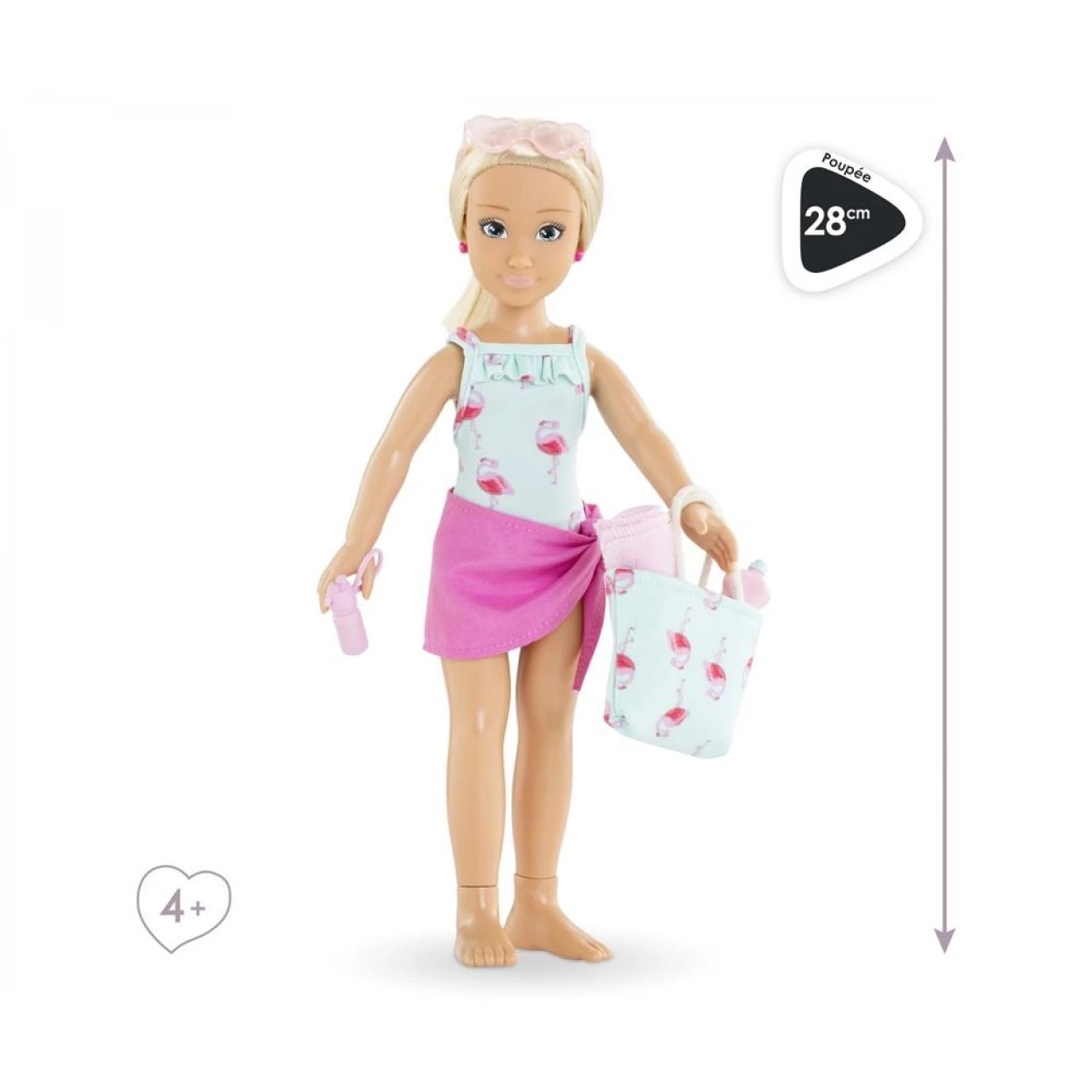 Corolle Girls Valentine Beach Set Ankleidepuppe 28cm Mit Zubehör Und Vanilleduft 2 Corolle Girls Valentine Beach Set Ankleidepuppe 28cm Mit Zubehör Und Vanilleduft – Bild 2