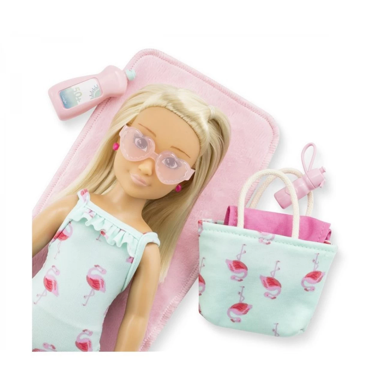 Corolle Girls Valentine Beach Set Ankleidepuppe 28cm Mit Zubehör Und Vanilleduft 4 Corolle Girls Valentine Beach Set Ankleidepuppe 28cm Mit Zubehör Und Vanilleduft – Bild 4