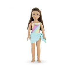 Corolle Girls Luna Beach Set Ankleidepuppe 28cm Mit Zubehör Und Vanilleduft