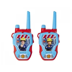 Dickie Toys Dickie Walkie Talkie Feuerwehrmann Sam 2,4 GHz Reichweite 100 M Funkgerät Für Kinder