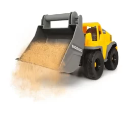 Dickie Toys Volvo Radlader 26 Cm Gelb Mit Freilauf Baustellenfahrzeug